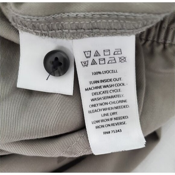 NWTC&C California Gray Star Ankle Zip Drawstring Waist Jogger Pants Size S - Picture 8 of 8